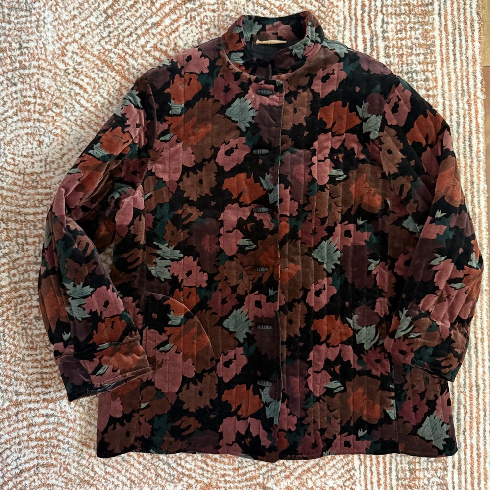 Beautiful Vintage Velvet Coat